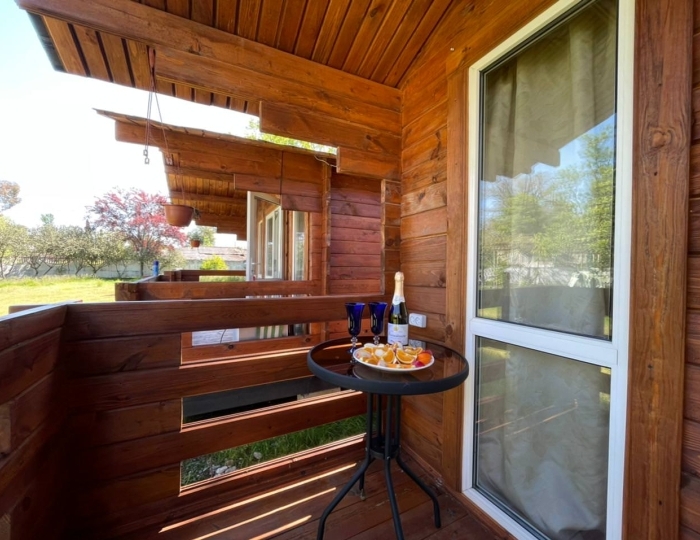 Коттедж Коттедж 4-местный 1-комн. - База отдыха «Морской Бриз (Агудзера)» Сухум